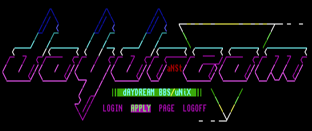 DayDream BBS Software by Ryan Fantus
