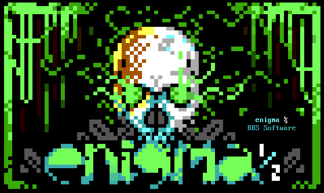 Enigma 1/2 BBS Software by Bryan Ashby